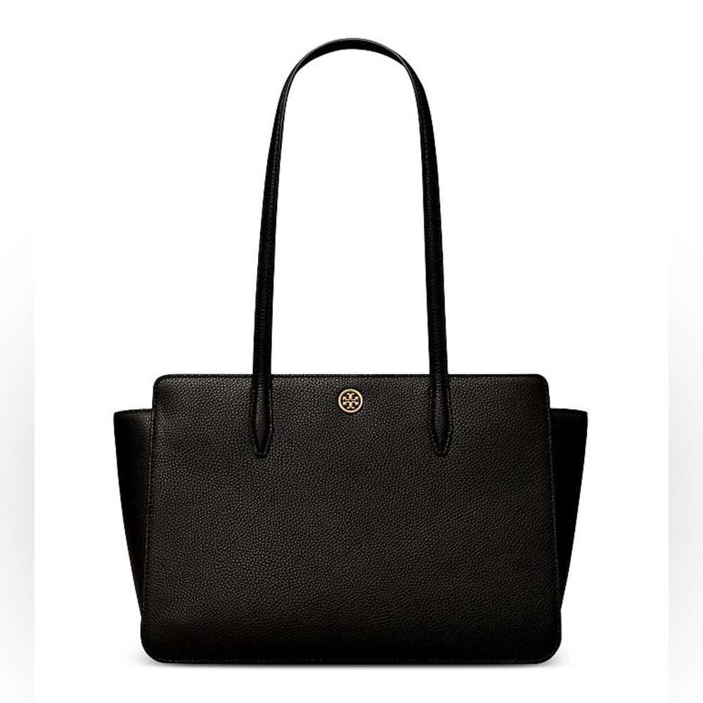 Tory Burch Black Robinson Tote New (NWOT)
